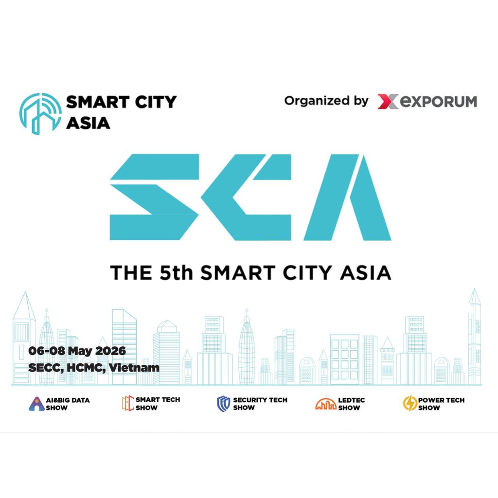 SMART CITY ASIA 2026 – Nền tảng kết nối công nghệ đô thị thông minh tại SECC